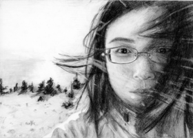 Lola Jiao, self-portrait, Spring 2018 Lola Jiao, self-portrait, Spring 2018