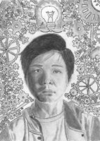 MJ Atamosa, self-portrait, Fall 2017 MJ Atamosa, self-portrait, Fall 2017