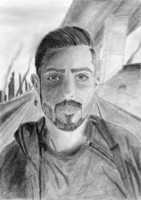 Saeed Al-Zoubi, self-portrait, Spring 2018 Saeed Al-Zoubi, self-portrait, Spring 2018