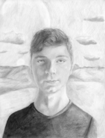 Sam Faulkner, self-portrait, Fall 2017 Sam Faulkner, self-portrait, Fall 2017