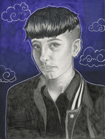 Max Bell, self-portrait, Spring 2017 Max Bell, self-portrait, Spring 2017