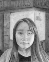YooJeong Choi, self-portrait, Spring 2017 YooJeong Choi, self-portrait, Spring 2017