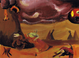 Caterina Slamovitz, Painting project, Fall 2014