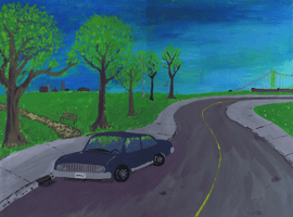 Evan Trites, Painting, Spring 2014