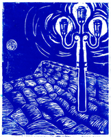 Aris Sangster-Williams, Printmaking, Spring 2014