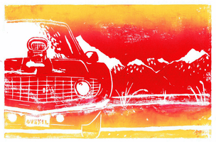 Evan Trites, Printmaking, Spring 2014