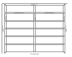 Coloured pencil organiser Coloured pencil organiser