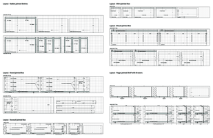Box project layout posters