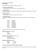 Box project information