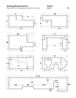 Missing measurements I