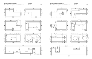 Missing Measurements - combined Missing Measurements - combined
