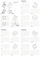 Orthographic drawing - combined Orthographic drawing - combined