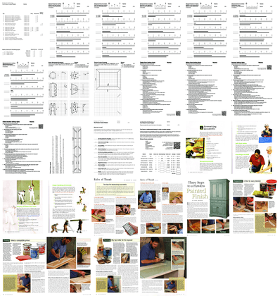 Adapted booklet for picture frame Adapted booklet for picture frame