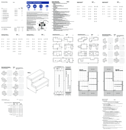 Step stool: Full booklet, non-adapted Step stool: Full booklet, non-adapted